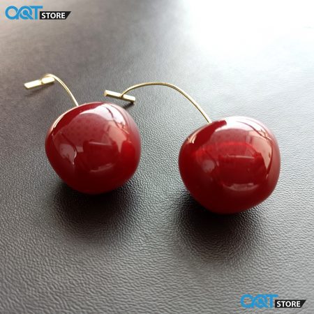 Cherry Drop Dangle Earring 2